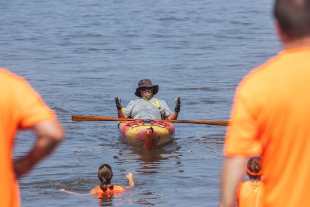 2026 Cross the Line Paddle for Veterans. Photo by Ashley Chandler/News-Leader