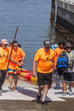 2026 Cross the Line Paddle for Veterans. Photo by Ashley Chandler/News-Leader