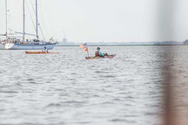 2026 Cross the Line Paddle for Veterans. Photo by Ashley Chandler/News-Leader