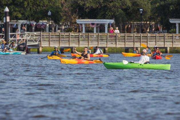 2026 Cross the Line Paddle for Veterans. Photo by Ashley Chandler/News-Leader