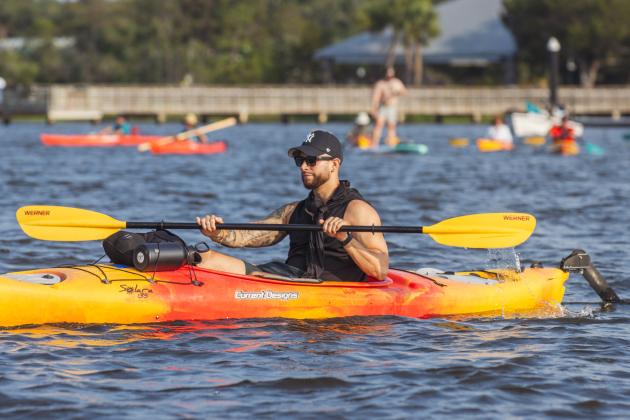 2026 Cross the Line Paddle for Veterans. Photo by Ashley Chandler/News-Leader