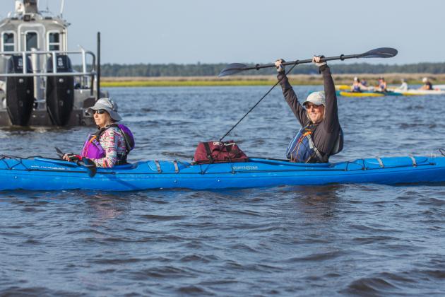 2026 Cross the Line Paddle for Veterans. Photo by Ashley Chandler/News-Leader