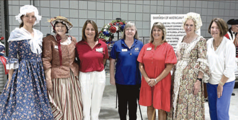 The Daughters of the American Revolution Neptune Beach Chapter attended the event. Nick Blank/News-Leader