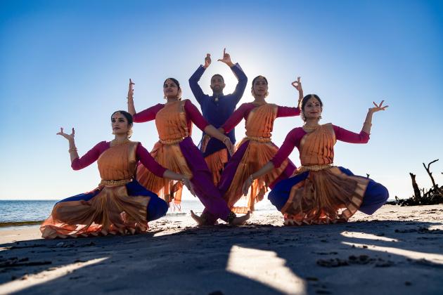 The Anubhava Dance Company. Provided photo by Malique Pye