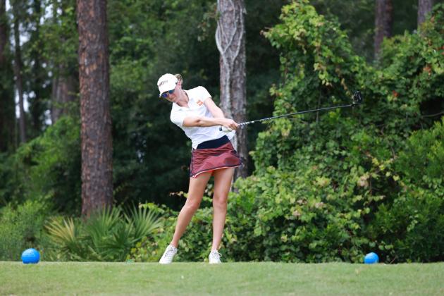 Sadaly ‘Sady’ Campbell took first place in the First Coast Women’s Amateur Tournament this summer.  Photo by Pam Bell