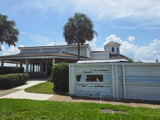 The Marina Redevelopment project, which includes the demolition of the building that once housed Brett’s, is included in the City of Fernandina Beach’s $228.1 million budget. File photo/News-Leader