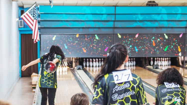 Nassau County athletes bowl Wednesday. Photo by Suzi Hamilton/For the News-Leader