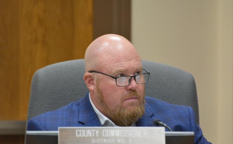 Nassau County Commissioner Klynt Farmer voted in favor of signing a construction agreement for the American Beach Septic-to-Sewer project.