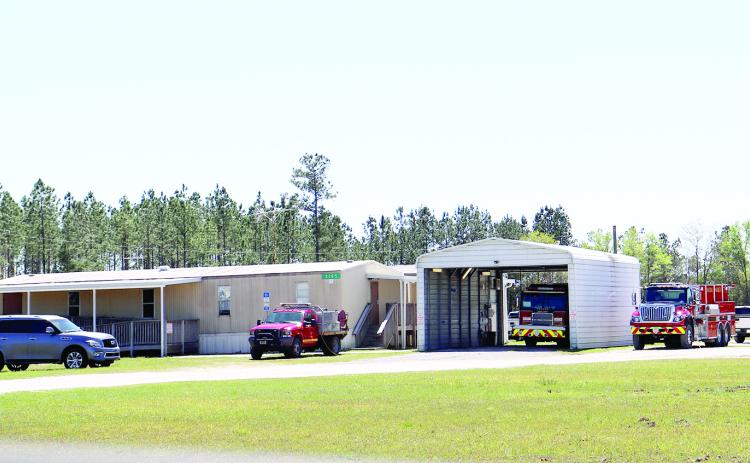 Nassau County Fire Rescue Station 90 sits on State Road 2 near County Road 121 in Hilliard. The station was relocated there in 2014 after Volunteer Fire Station 9 closed. Using the same blueprint as NCFR Station 71 in Yulee, a new firehouse should be completed within the next two years.