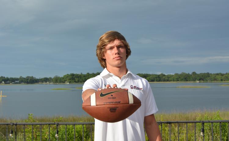 Brooks Rohe, 17, a star athlete at Fernandina Beach High School, will attend a highly-competitive orientation program run by the United States Coast Guard Academy this July.