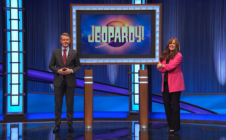 Barnabas Center nurse Alison Trembly will compete on Jeopardy tonight at 7:30 p.m. EST. Submitted photo.