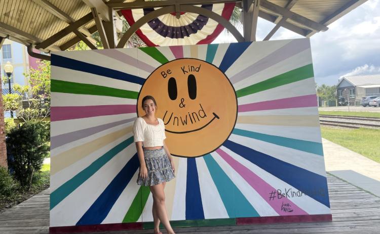Photo submitted. #BeKindAmelia traveling mural courtesy of AmeliaIsland.com