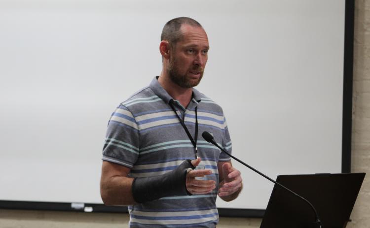 Public Works Operation Director Jeremiah Glisson