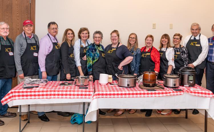 ACT board of directors includes, from left, Jim Ramage, John Chastine, Ron Leiseca, Violet Boerescu, Cindy Levine, Peggy Strickland (vice president), Kathryn Sawyer (board president), Missy Tremblay (secretary), Jayne Jeney, Robin Pullen, Linda Rogers (treasurer), Bruce Gruber and Scott Kessler. Not pictured: Lisa Howard-Welch. Submitted photo.