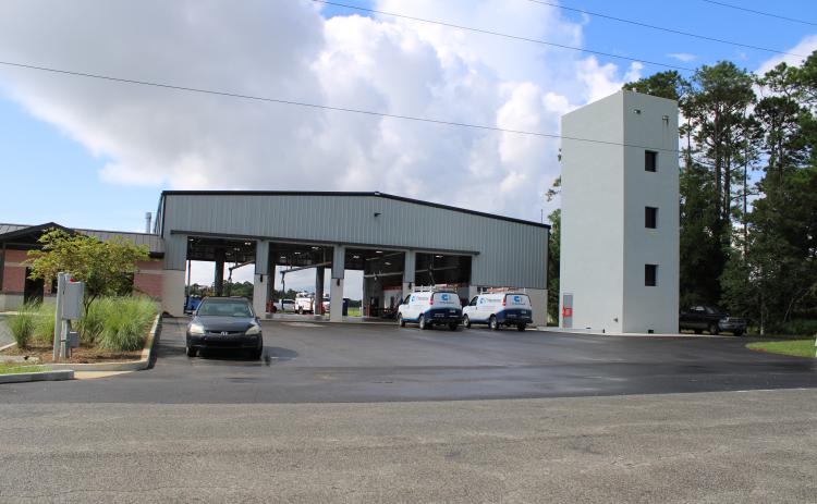 The city of Fernandina Beach is reconsidering whether to pay AT&T for the removal of a pole at the location of a new fire station near the Fernandina Beach Airport, as city commissioners do not agree the city should pay the sum the company is demanding. Photo by Julia Roberts/News-Leader