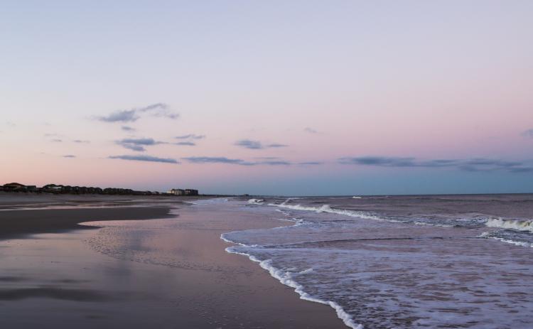 Monday evening on American Beach. The National Park Service has commissioned a National Historic Landmark study to determine what makes American Beach historically unique. The study could result in the designation of a National Historic Landmark. Photo by Ashley Chandler/News-Leader