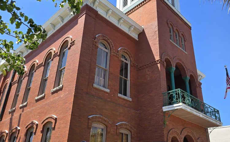 Historic courthouse, downtown Fernandina Beach. Photo by Julia Roberts/News-Leader