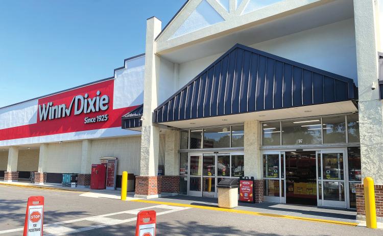 The Winn-Dixie store located at 947 Amelia Plaza in Fernandina Beach will close in July and convert to a new ALDI store. Photo by Beth Jones/News-Leader