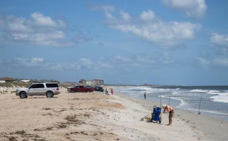 American Beach is a popular spot for beach driving and fishing in Nassau County. The Board of County Commissioners is set to review recommendations to update its beach activity ordinance, particularly related to beach driving and endangered species. Photo by Ashley Chandler/News-Leader