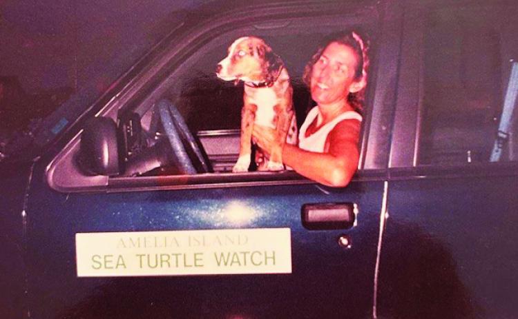 Amelia Island Sea Turtle Watch Founder Mary Duffy in 1990. Submitted photo