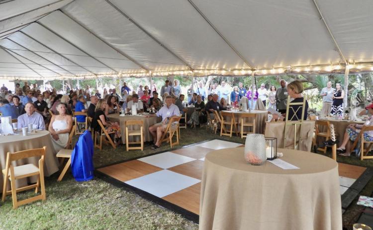 The North Florida Land Trust hosted the Salty Soiree over the weekend at Fort Clinch. Submitted photo