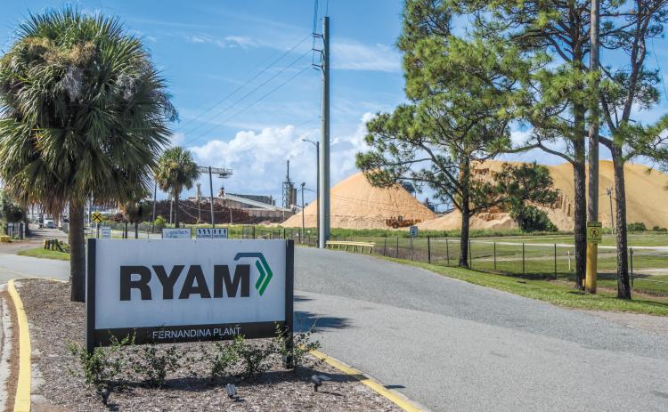 The RYAM facility in Fernandina Beach. Photo by Ashley Chander/News-Leader