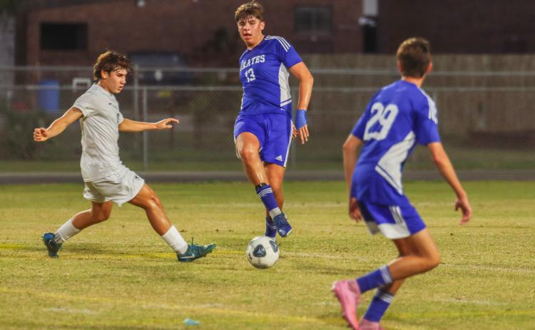 Pirates soccer played Bishop Kenny on Nov. 5. Photo by Ashley Chandler/News-Leader