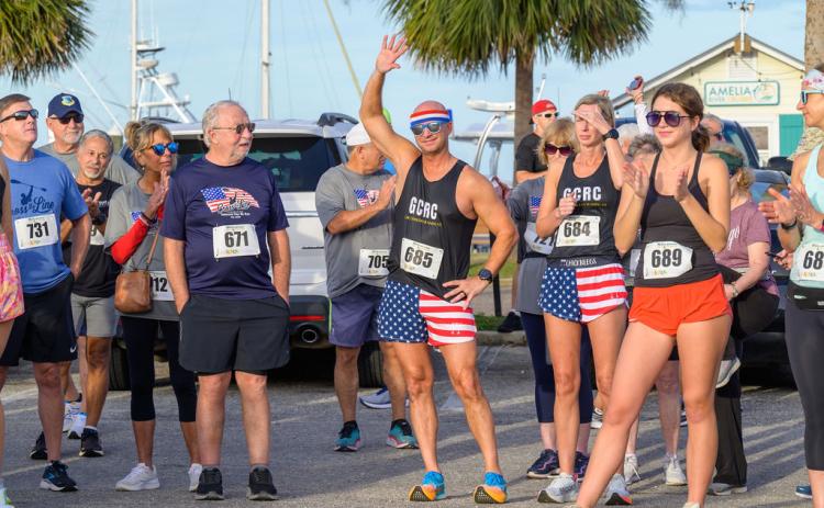 Cross the Line's Veterans Day 5k in 2024. Photo by Barefoot Amelia