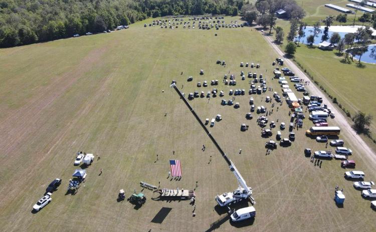 Bird's eye view of 2025 Katelyn's Ride