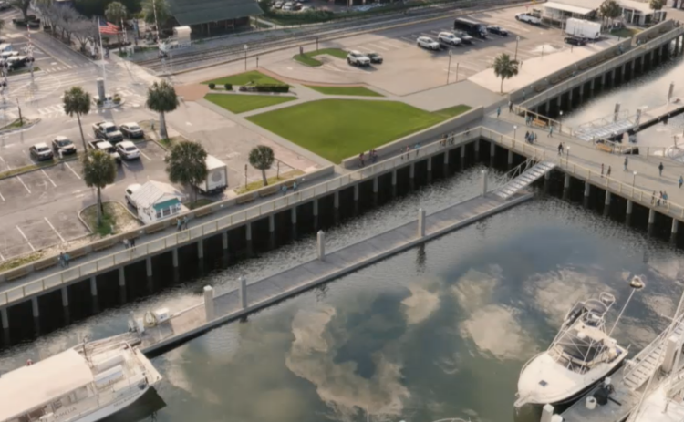 Upadated rendering of the Fernandina Harbor Marina. Courtesy of the City of Fernandina Beach
