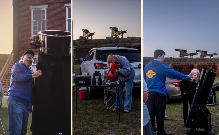 The fifth annual Astronomy Night was held Friday, March 13 at Fort Clinch State Park. Photos by Ashley Chandler/News-Leader