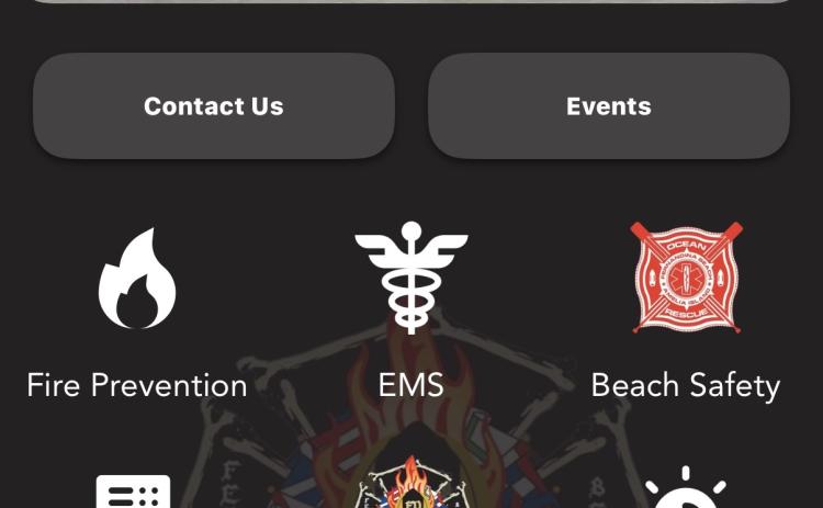 Screenshot of the app