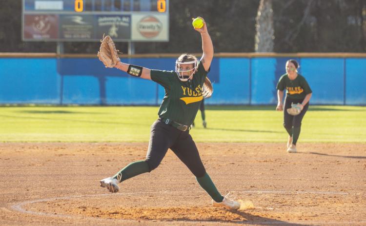 The Lady Hornets and Lady Pirates faced off March 10 in Fernandina Beach. Photo by Ashley Chandler/News-Leader