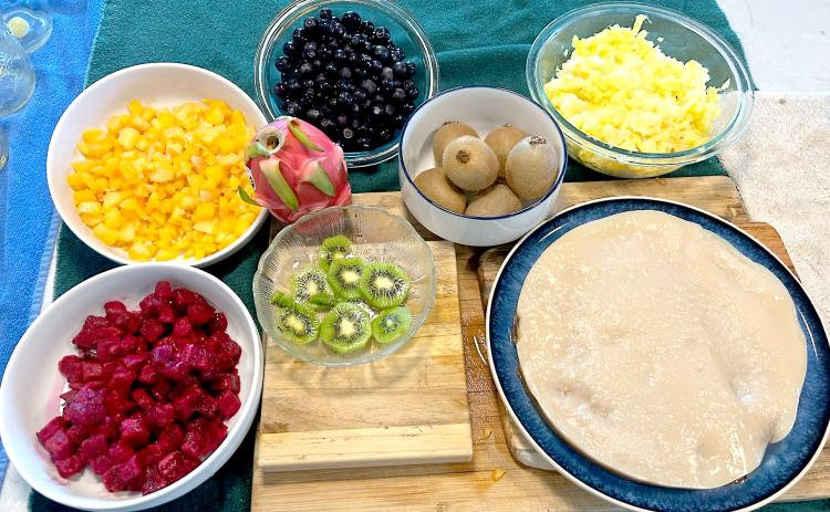 Fresh fruit is used to make Sherri Kemp’s Kempbucha. Submitted photo