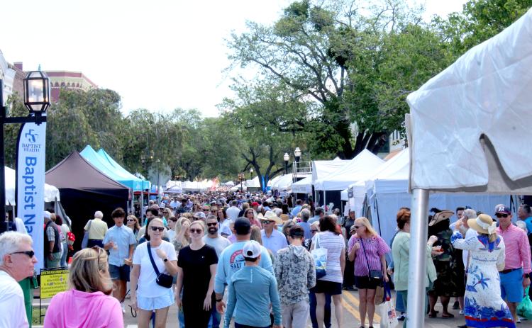 Sunday saw a surge in attendance after rain dampened Saturday’s festivities. Photo by Amy Mulligan/News-Leader