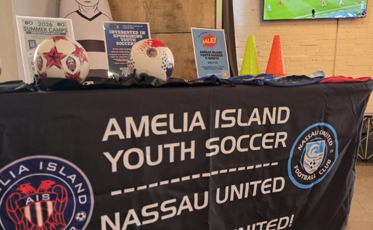 Amelia Island Youth Soccer Club and other local soccer fans pack Mocama on Friday night to watch the USA men’s national team open 2026 World Cup play against Paraguay. USA won 4-1.  Submitted photo