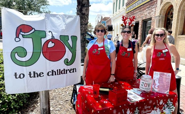 Joy to the Children in downtown Fernandina Beach