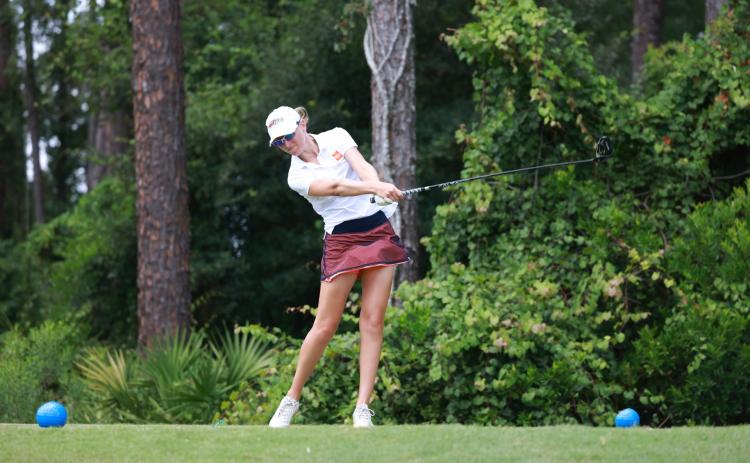 Sadaly ‘Sady’ Campbell took first place in the First Coast Women’s Amateur Tournament this summer.  Photo by Pam Bell