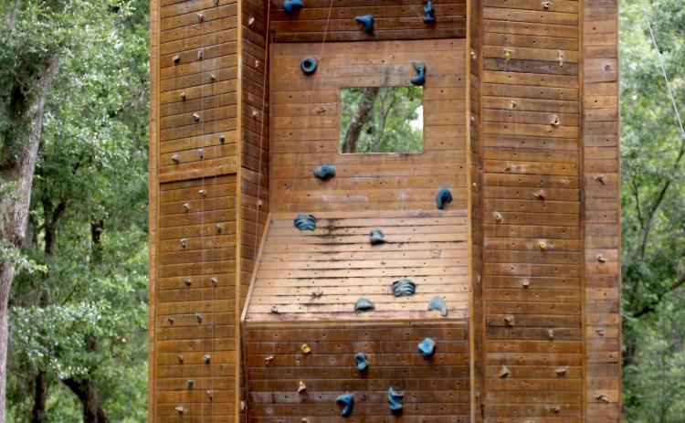 FSCJ's climbing wall