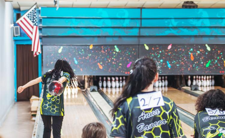 Nassau County athletes bowl Wednesday. Photo by Suzi Hamilton/For the News-Leader