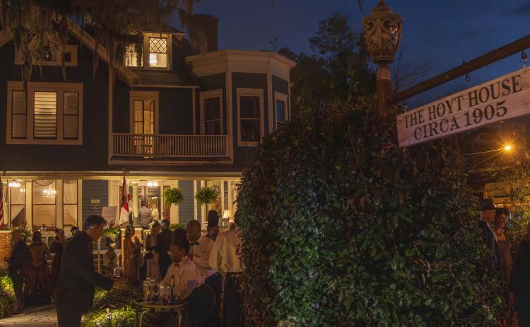 In February, the Hoyt House and the Amelia Island Museum of History partnered to put on a fundraiser for the museum — the Love Legacy Gala. The two are partnering again, this time for a "Dinner Date with History" a program that will transport attendees back in time. The first Dinner Date with History is set for Oct. 6 and is sold out. Photo by Ashley Chandler/News-Leader