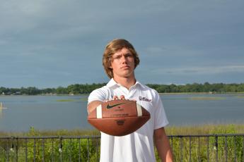 Brooks Rohe, 17, a star athlete at Fernandina Beach High School, will attend a highly-competitive orientation program run by the United States Coast Guard Academy this July. 