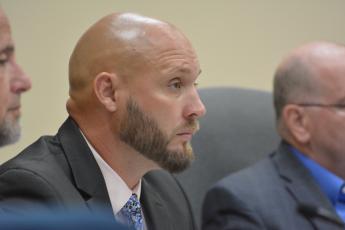County Manager Taco Pope secured an $8,000 pay bump based on his nearly perfect performance review from commissioners. Photo by Marissa Mahoney/News-Leader.