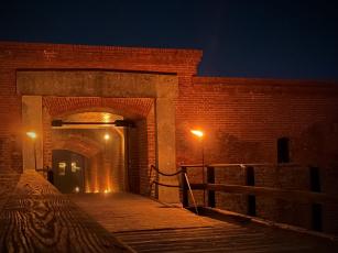 Fort Clinch by Candlelight, photo by Tom Linley