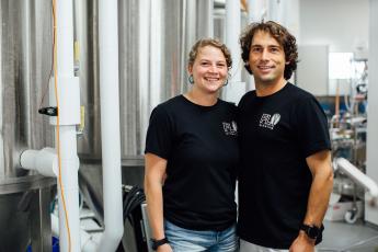 First Love Brewing owners Kevin and Jessie O'Brien. Submitted photo
