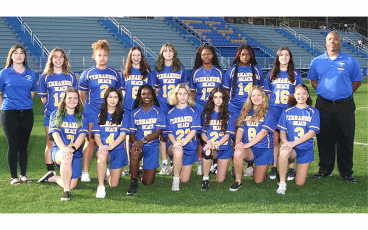 The Lady Pirates’ flag football team. Submitted photo