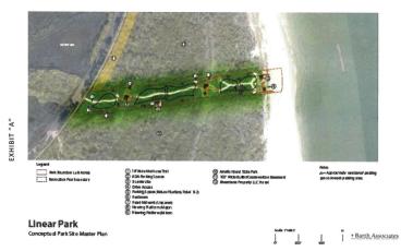 Conceptual Park Site Master Plan. Submitted photo