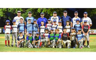 Fernandina Beach Babe Ruth held an 8-and-under All Star baseball game over the weekend. Pictured are the players and coaches who participated at the Buccaneer Sports Complex.