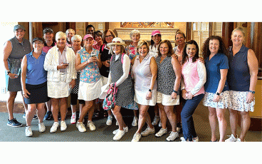 Ladies competing in the annual invitational, The Amelia, at the Amelia National Golf & Country Club. Submitted photo