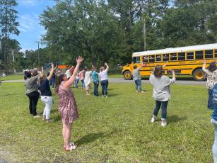 All across the school district, teachers and students celebrated the last day of school. Submitted photo
